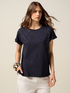T-Shirt mit Strassstein-Stickerei image number 0