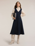 Vestito midi in denim image number 0