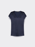 Blusa in raso con scollo a V image number 4