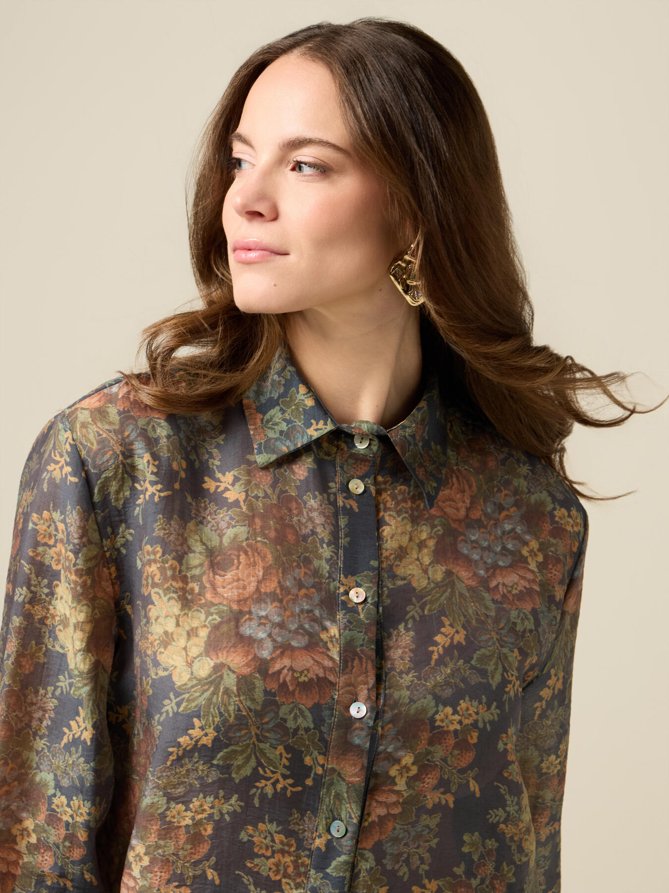 Camicia a fantasia floreale image number 2