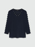 Maglia con dettagli cut out sulle maniche image number 4
