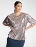 Bluse aus T&uuml;ll mit Pailletten image number 0
