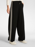 Wide-leg knit trousers image number 2