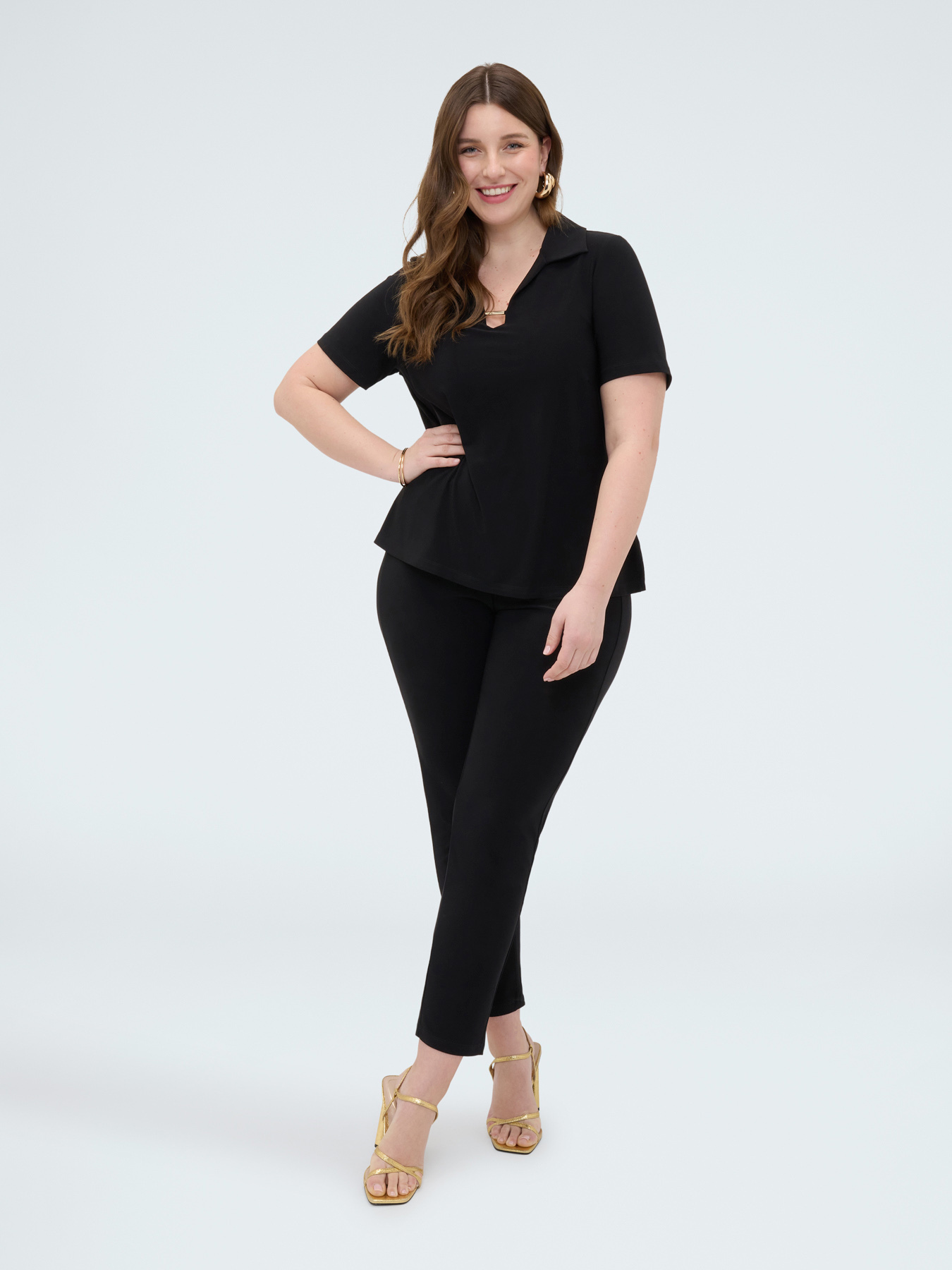 Joggers de punto jersey image number 2