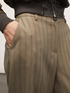 Palazzo-Hose mit Nadelstreifen image number 3