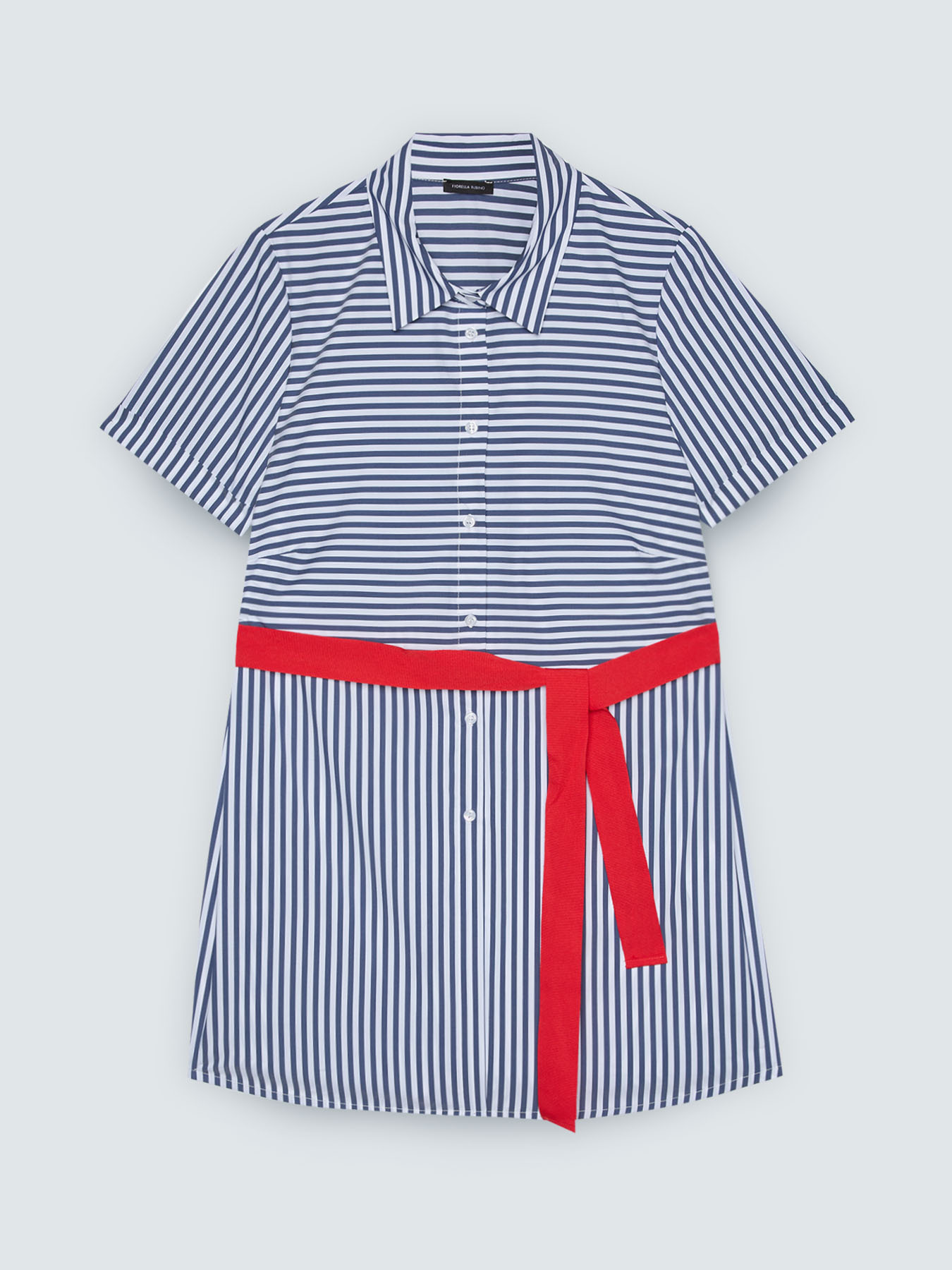 Chemise &agrave; rayures en m&eacute;lange de coton image number 4
