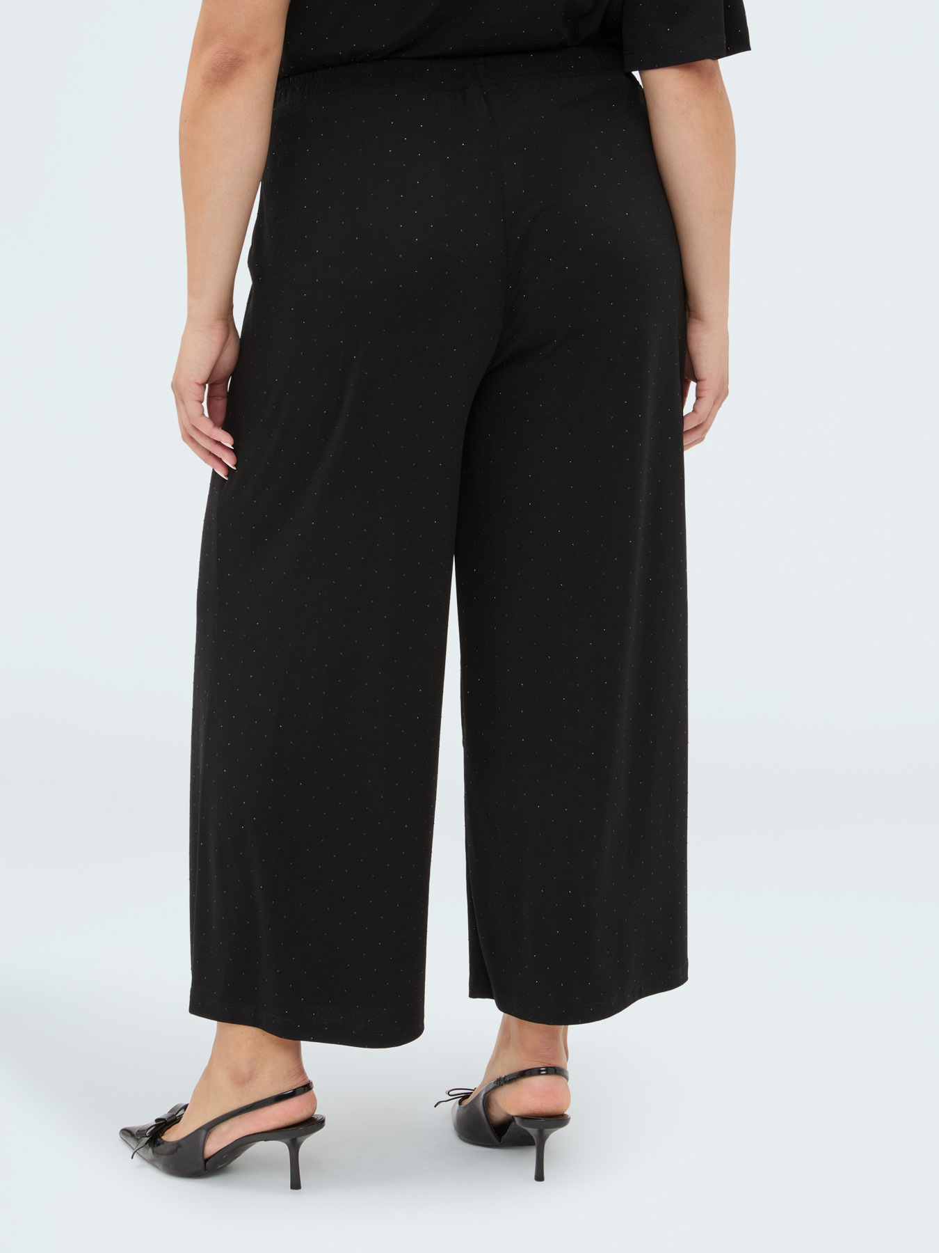 Jersey trousers with light spots image number 1