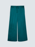 Pantaloni Wide Leg in raso di viscosa image number 4