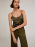 Top lingerie in raso image number 0
