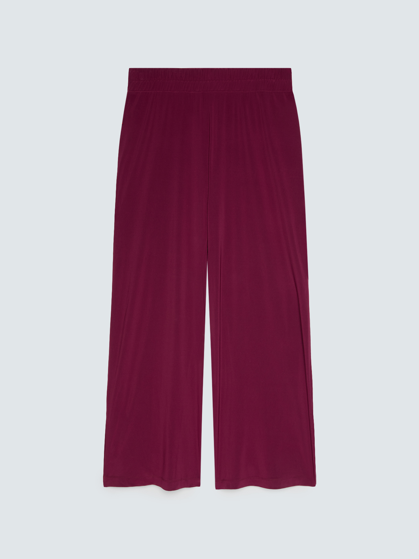 Pantaloni Wide Leg in jersey image number 4