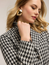 Short houndstooth jacket image number 2