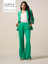 Wide leg pants in fluid fabric image number 0