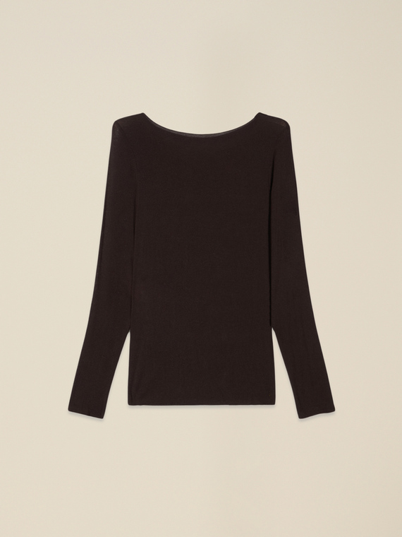 T-shirt misto cashmere