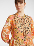 Printed ruffled dress image number 3