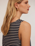 Rochie tip creion cu dungi image number 3