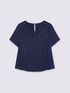 Cotton blouse with bead embellishments image number 4
