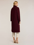 Double-breasted coat in wool blend drap image number 1