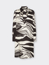 Bedrucktes Kleid aus Viskose-Twill image number 4