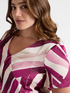 Bedruckte Bluse mit Volant image number 3