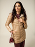 Lightweight midi down jacket with hood image number 3