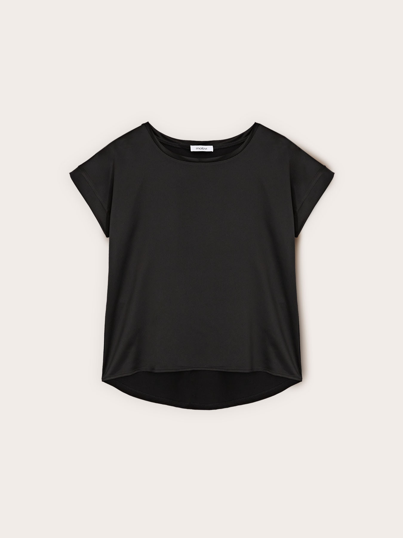 Zweifarbiges T-Shirt aus Baumwollmischung image number 3