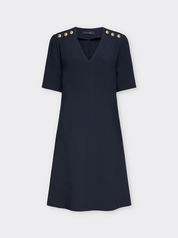 Robe avec boutons