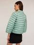 Glossy nylon padded cape image number 1