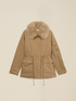 Parka imbottito con colletto effetto peluche image number 4