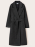 Double-breasted coat in wool blend drap image number 5
