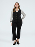 Pantaloni Flare in maglia image number 0