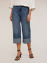 Cropped-Jeans mit weitem Bein image number 2