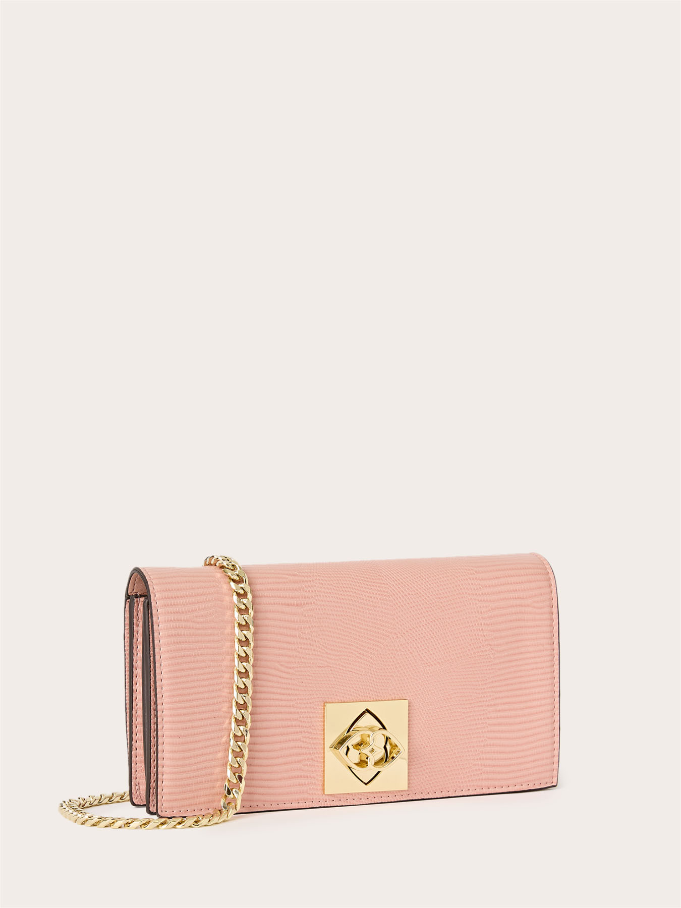 Geantă Wallet cu efect de reptilă image number 3