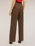 Palazzo pants in check polyviscose image number 1