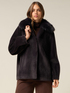 Cappotto corto in tessuto morbido image number 0