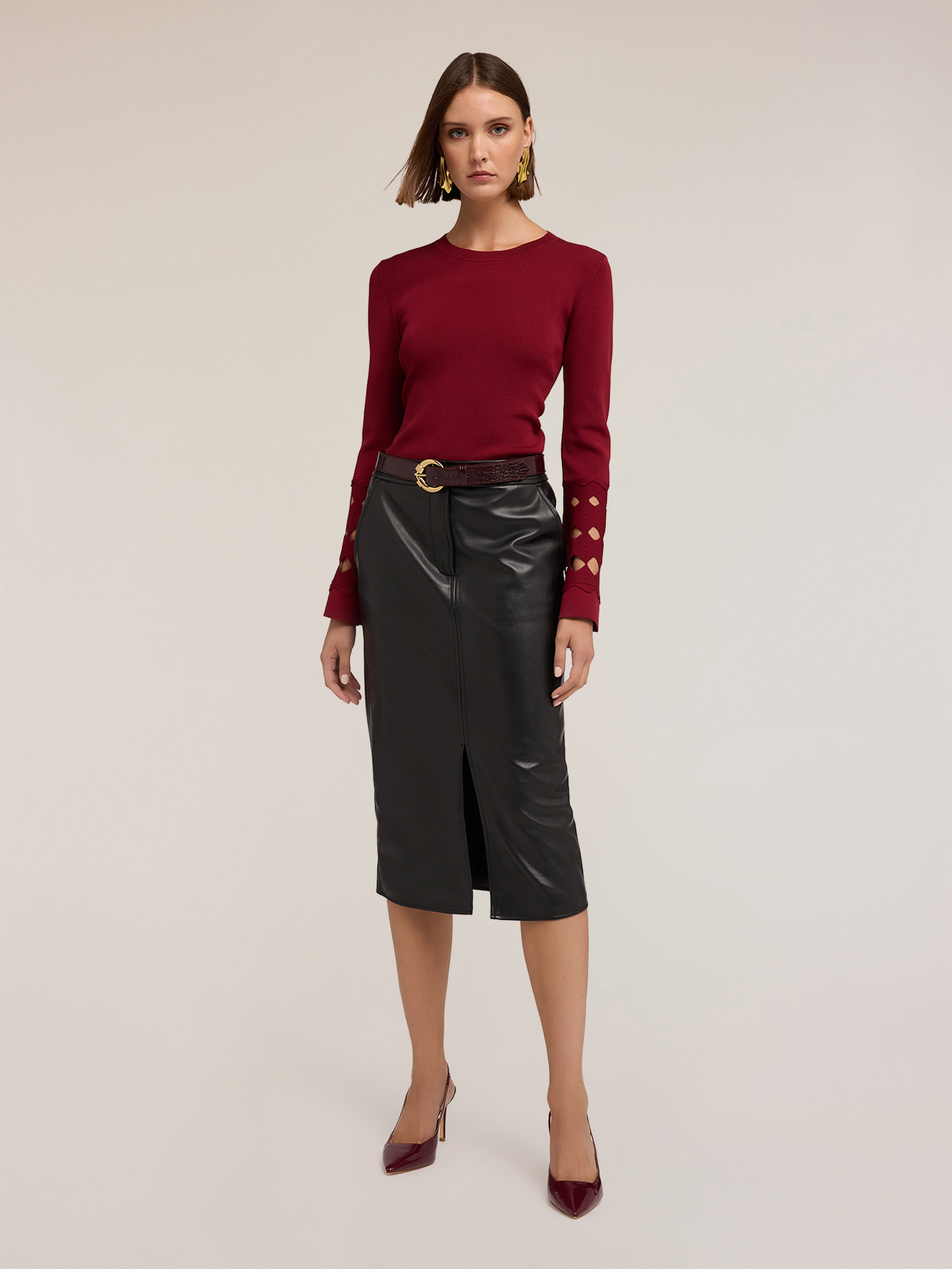 Camiseta con recortes image number 3