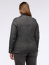 Blazer in denim con bottoni gioiello image number 1