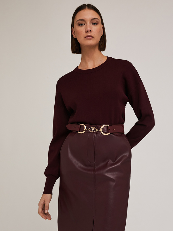 Maglia a kimono in viscosa