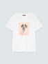 Chic dog t-shirt with luminous details image number 4