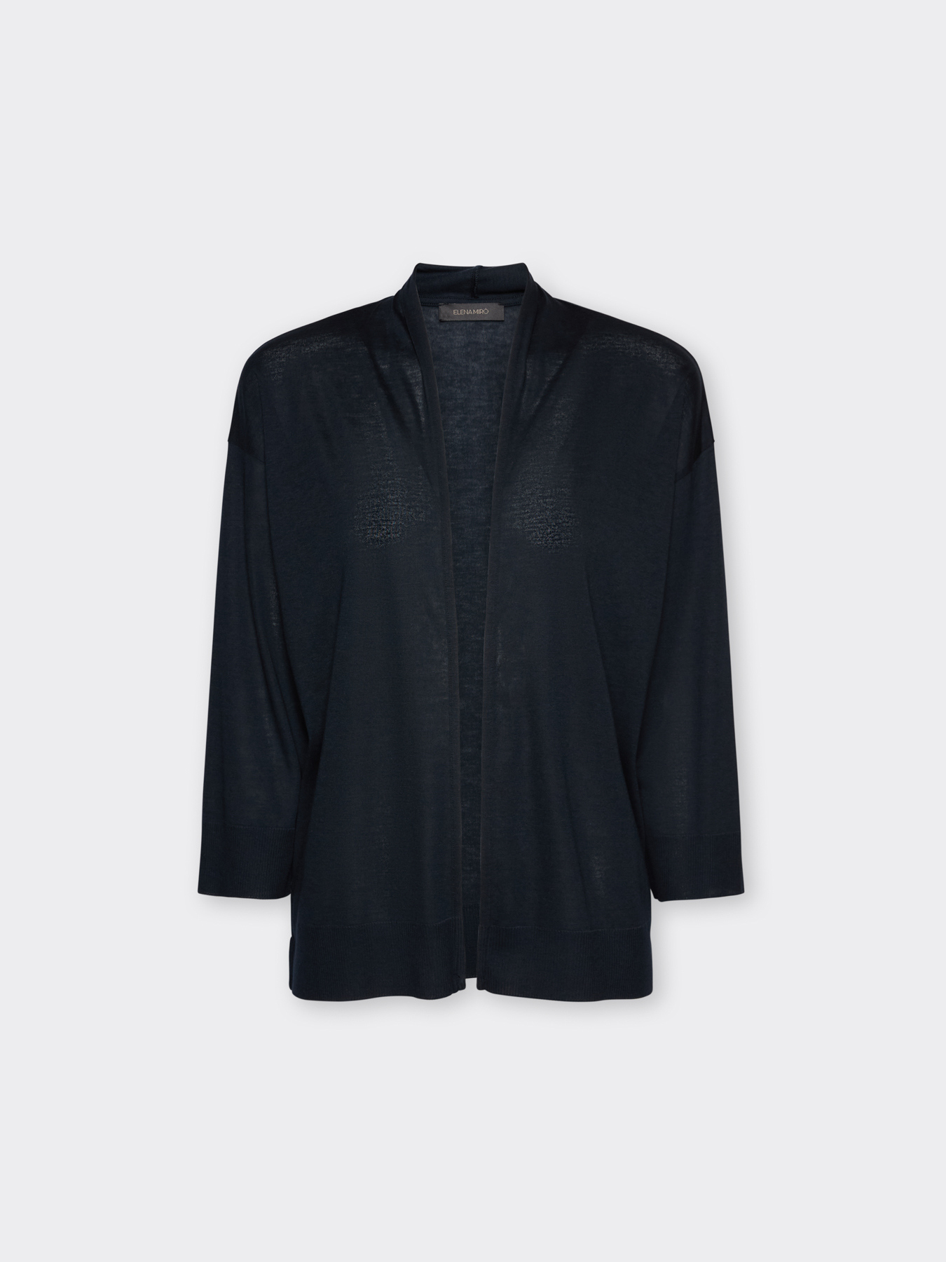 Relaxed fit open-front t-shirt image number 4