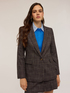 Single-breasted dye-woven blazer image number 0