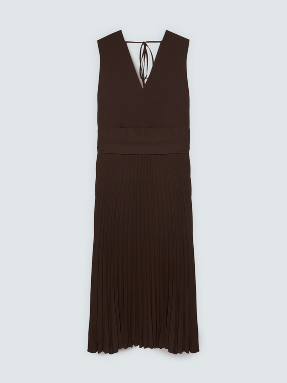 Vestito Dream in georgette pliss&eacute;