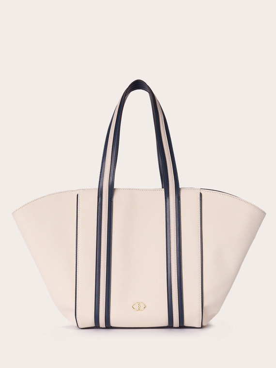 Canvas tote bag with handles