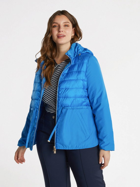 Down jacket with Sorona® Aura padding