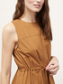 Midi-Kleid aus Baumwolle mit Tunnelzug image number 2