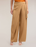 Viscose pareo trousers image number 0