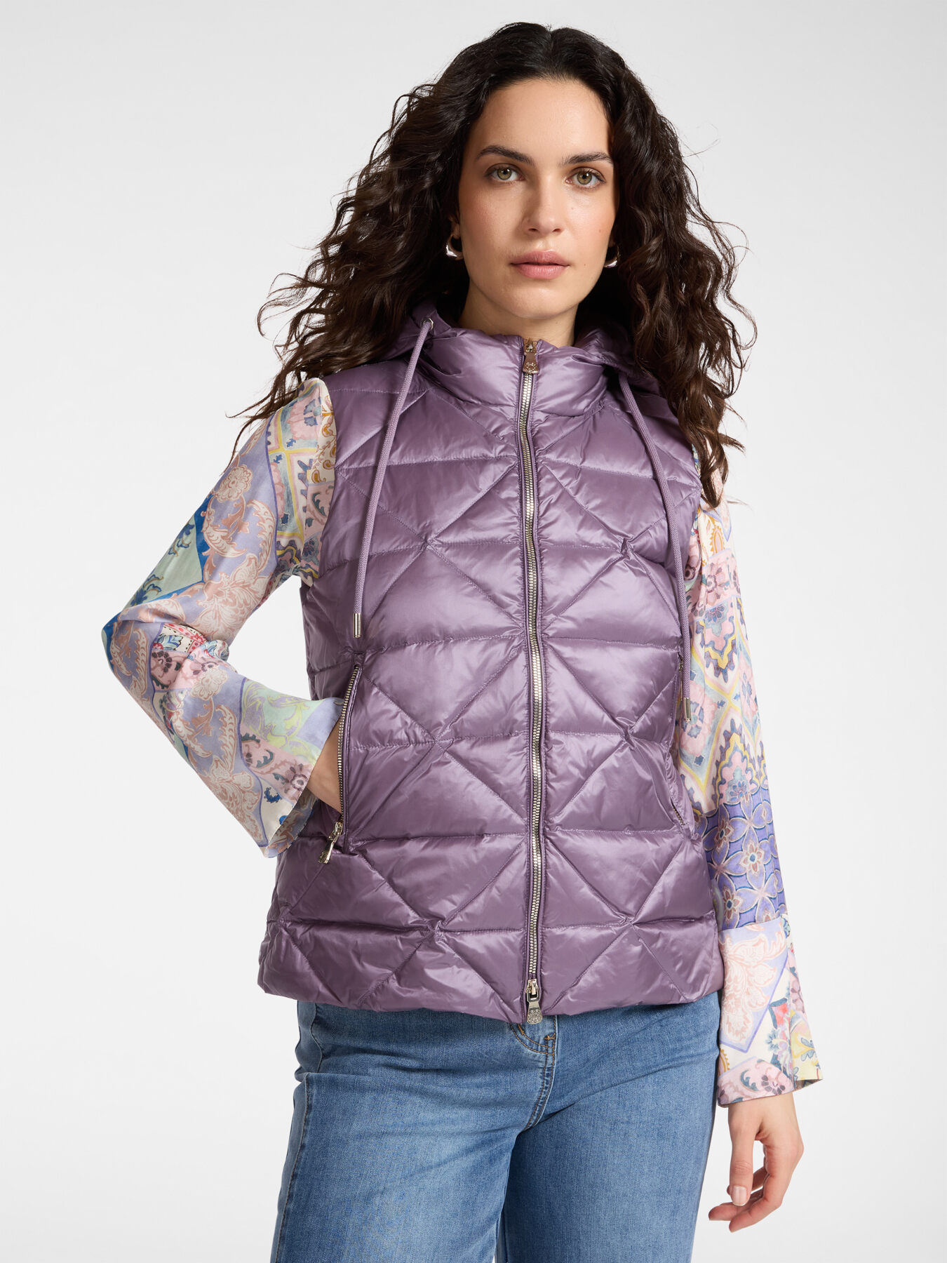 Piumino lightweight senza maniche image number 0