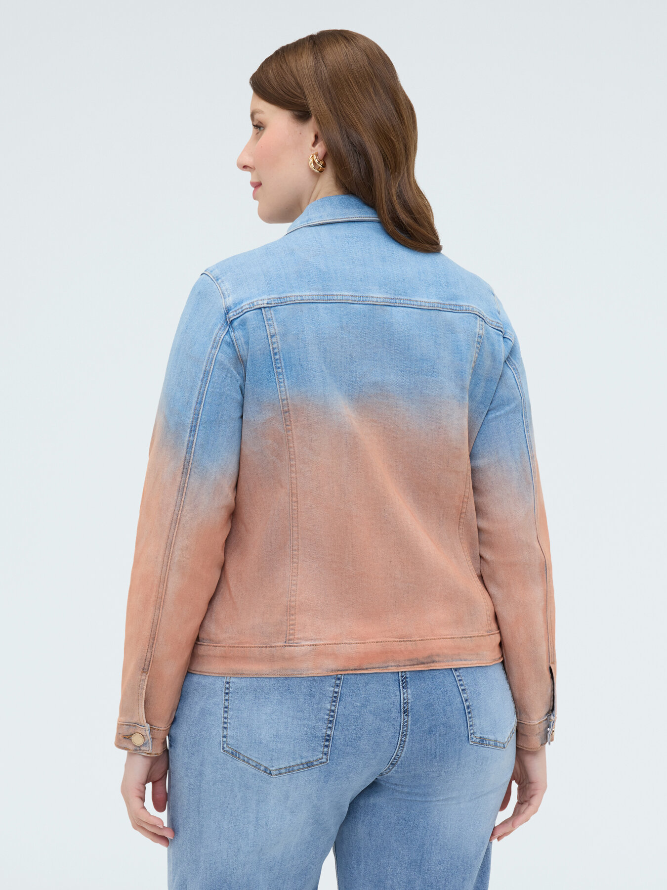 Giacca in denim d&eacute;grad&eacute; image number 1