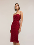 Rochie tip furou din dantelă macrameu image number 2