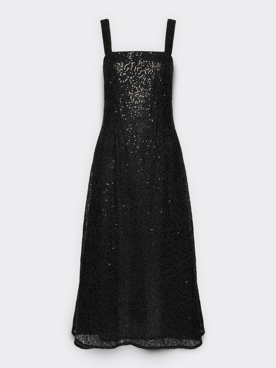 Lace and sequin dress