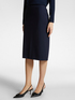 Straight skirt in Milano stitch image number 2